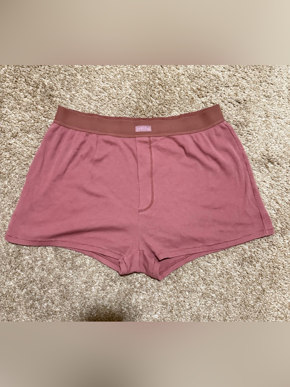 SKIMS Cotton rib loose boxer